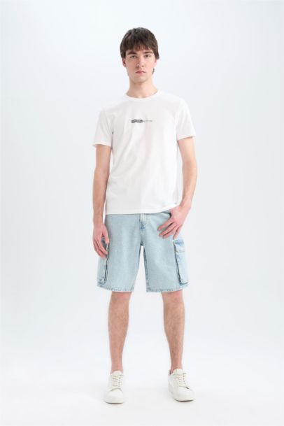 КАРГО fit джинсовые бермуды