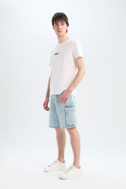 КАРГО fit джинсовые бермуды