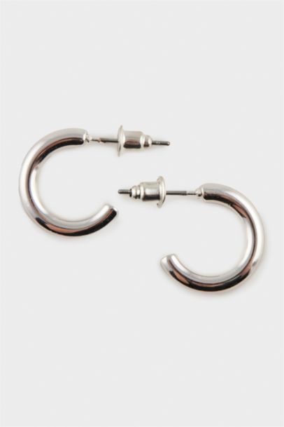 Woman 6 Piece Silver Earring