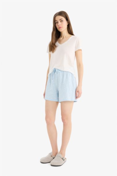 Fall in Love Regular Fit Pajama Shorts