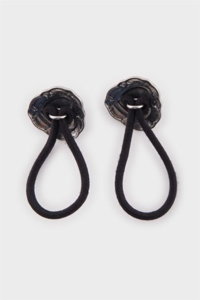 Woman 2 Piece Natural Stone-Looking Hair Clips