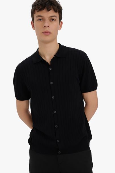 تيشيرت بولو تريكو نص ردن قصة عادية