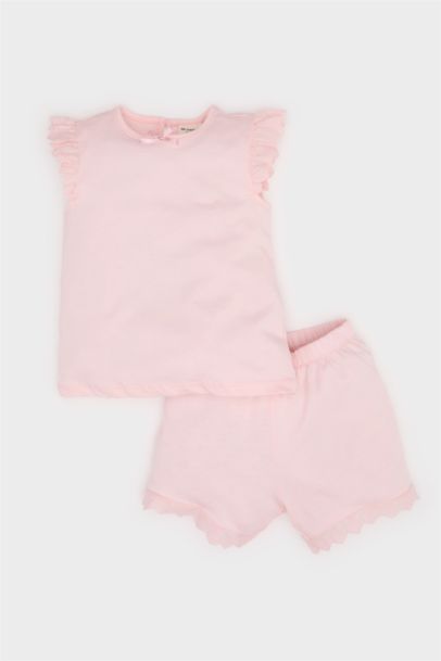 Baby Girl Cotton 2 Piece Pajama Set