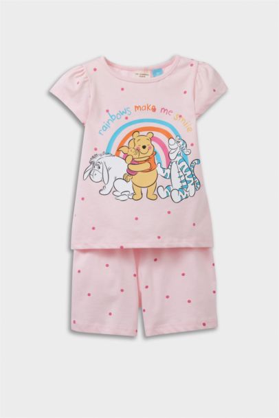 Baby Girl Disney Winnie The Pooh Cotton 2 Piece Pajama Set