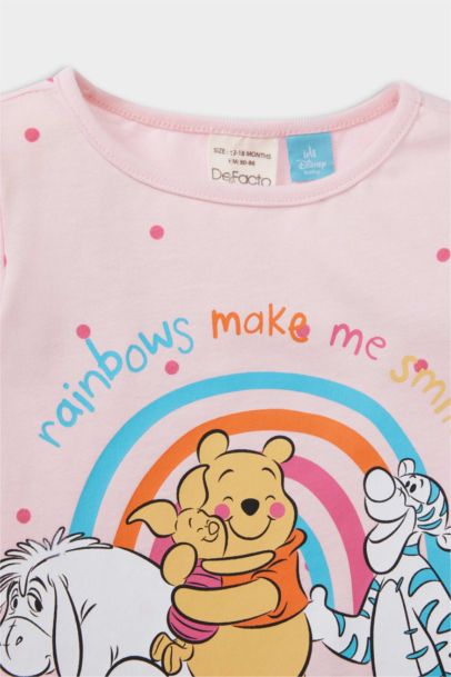 Baby Girl Disney Winnie The Pooh Cotton 2 Piece Pajama Set