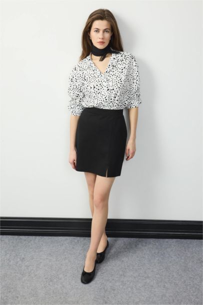 Рубашка стандартного кроя с узором