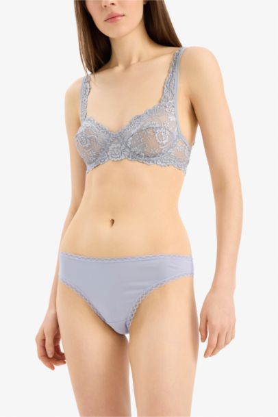 Lot de 3 culottes slips avec dentelle