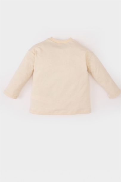 T-shirt Looney Tunes à col rond et manches longues pour bébé garçon