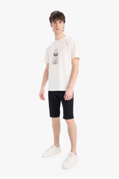 Regular Fit Looney Tunes Licensed Crew Neck Short Sleeve T-Shirt