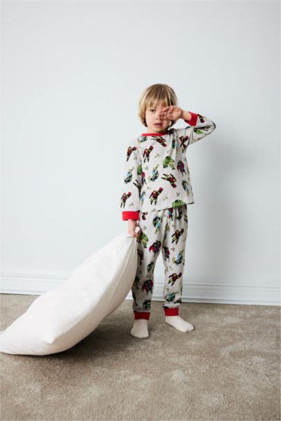 Ensemble Pyjama Marvel Comics en coton pour bébé garçon