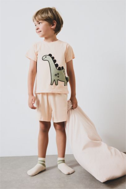 Ensemble Pyjama en coton T-shirt et Short pour bébé garçon