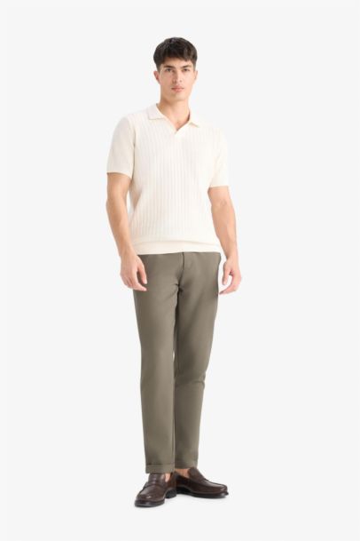 Летние брюки с резинкой и карманами