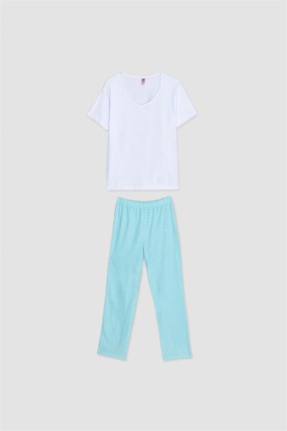 Fall in Love Regular Fit Short Sleeve 2 Piece Set