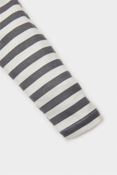 T-Shirt À Manches Longues En Tricot Étiquette Col De Chemise BéBé Garçon