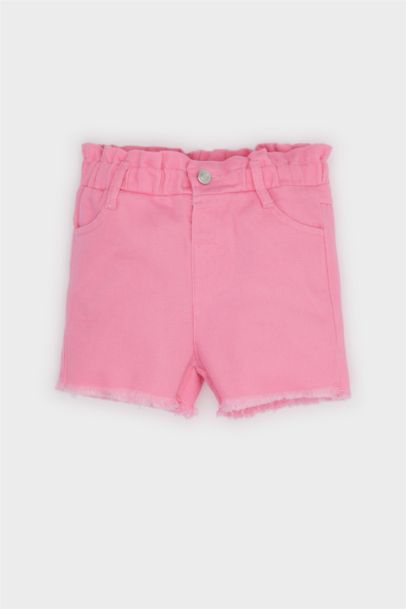 شورت بيبي بناتي بخصر بيبرباج