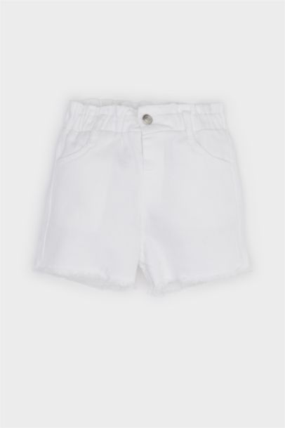 شورت بيبي بناتي بخصر بيبرباج