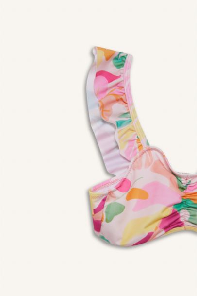 Girl Patterned Bikini Set