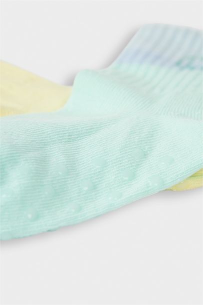 جوارب طويلة قطن بيبي ولادي - 3 قطع