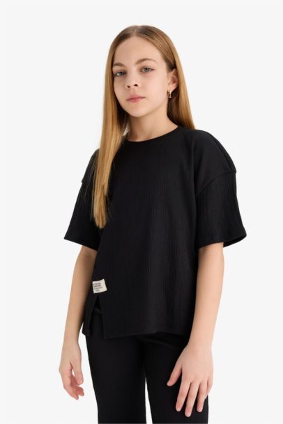 Girl T-Shirt Bell Bottom Leggings 2 Piece Set