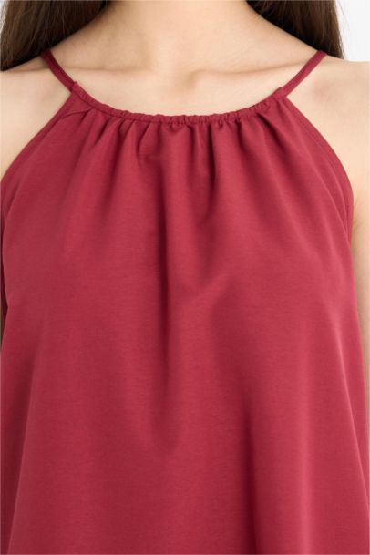 Fall in Love Terry Cotton Mini Beach Dress