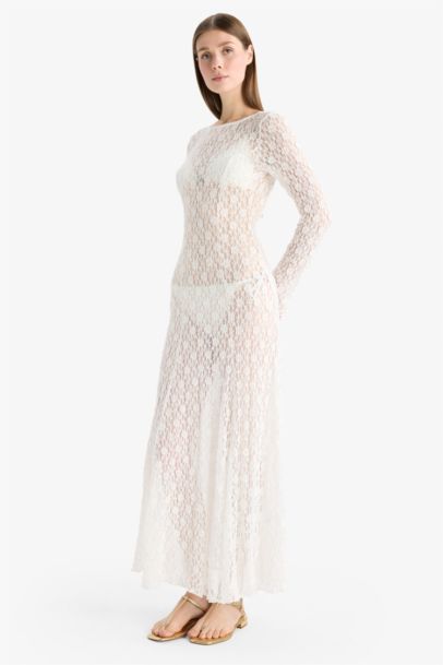 Fall in Love Regular Fit Lace Beachwear