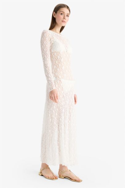 Fall in Love Regular Fit Lace Beachwear