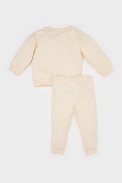 Erkek Bebek Disney Lion King 2'li Takım Sweatshirt Beli Lastikli Eşofman Altı