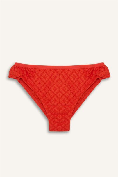 طقم بكيني بناتي مكشكش - قطعتين