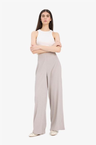Wide Leg Trousers
