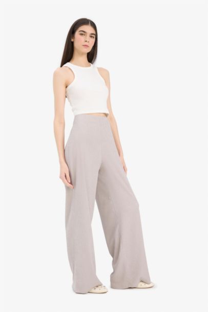 Wide Leg Trousers