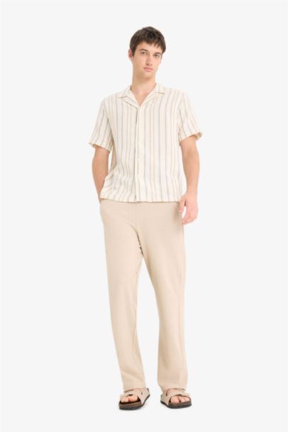 Beli Bağcıklı Wide Leg Geniş Paça Eşofman Altı