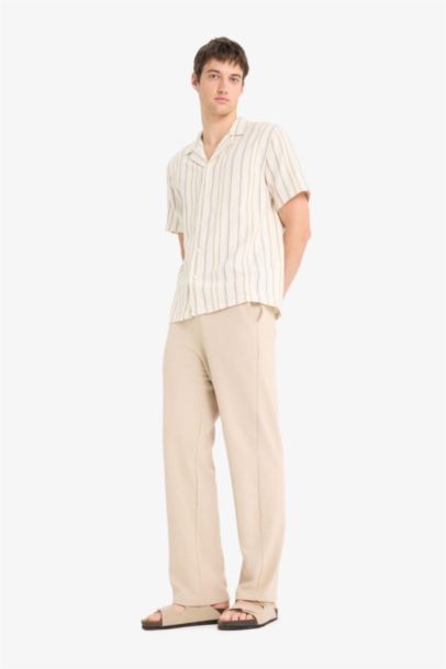 Beli Bağcıklı Wide Leg Geniş Paça Eşofman Altı