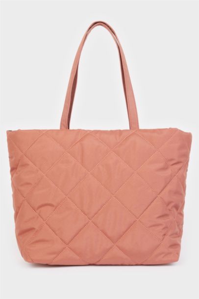 Woman Puffer Quilted Shoulder Bag