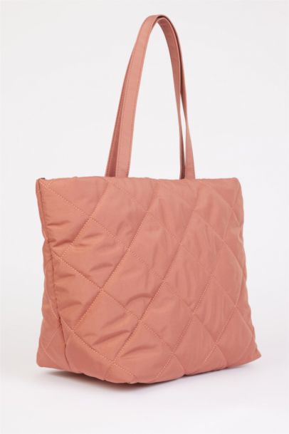 Woman Puffer Quilted Shoulder Bag