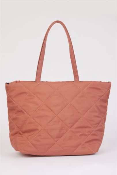 Woman Puffer Quilted Shoulder Bag