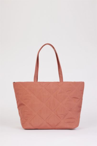 Woman Puffer Quilted Shoulder Bag