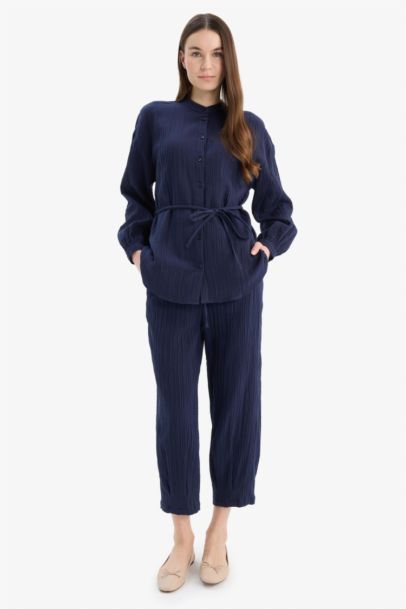 بنطرون موسلين قصة عادية