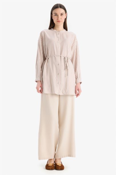 Regular Fit Long Sleeve Tunic