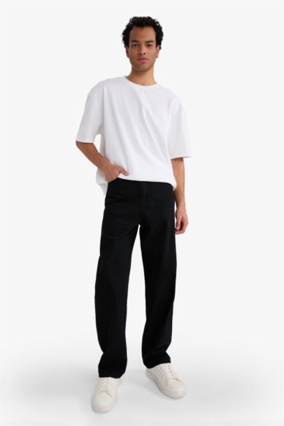 Baggy Fit Wide Leg Jeans