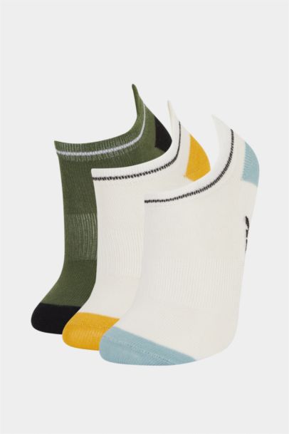 Boy Printed 3 piece Short Socks