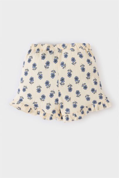 Baby Girl Floral Shorts