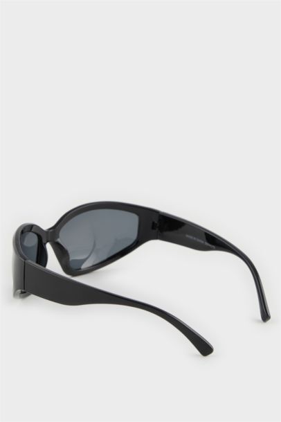 Woman Round Metal Sunglasses