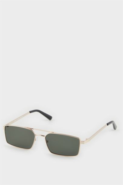 Женские круглые металлические солнечные очки