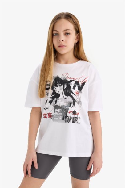 Girl Printed T-Shirt Leggings 2 Piece Set