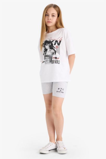 سروال ضيق بايكر للبنات