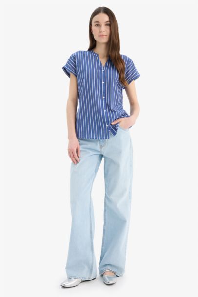 Regular Fit Crew Neck Short Sleeve Shirt