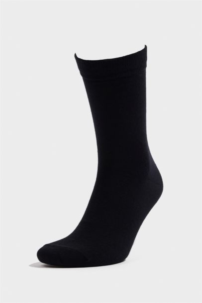 Erkek 7'li Pamuklu Uzun Çorap