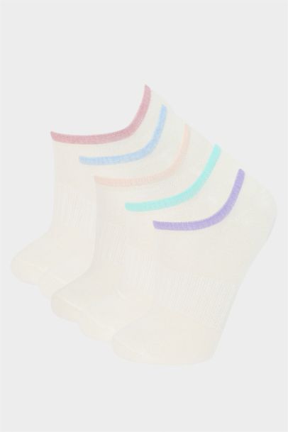 Girl 5 Piece Short Socks