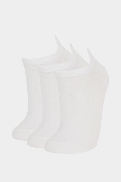 Girl 3 Piece Cotton Booties Socks