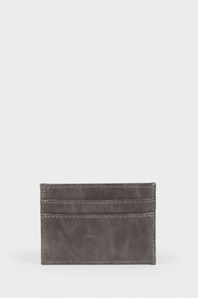 Erkek Suni Deri Kartlık